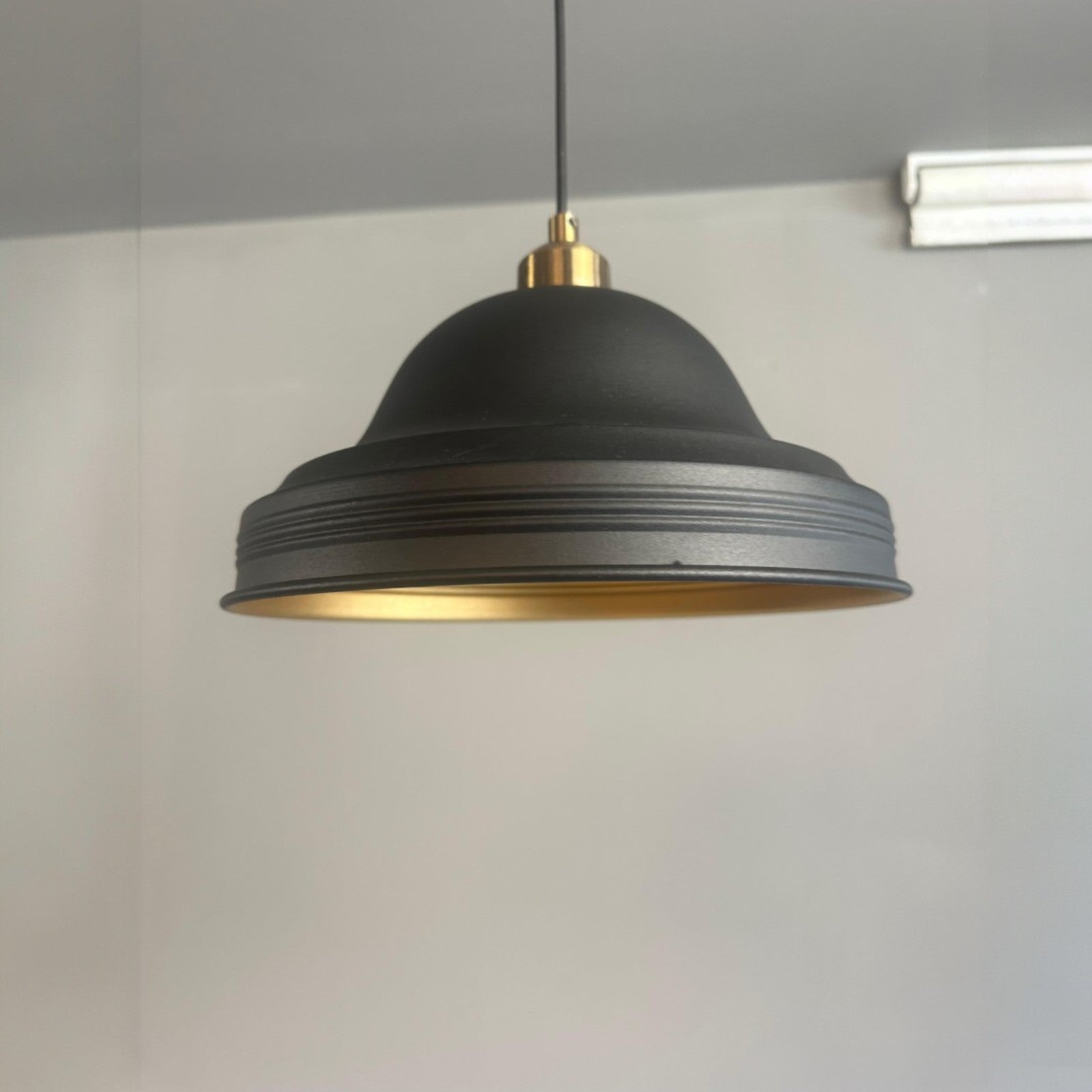 Pendelleuchte Asletl Hängelampe Industrial aus Metall Ø40 cm, Pendelleuchte Esstisch